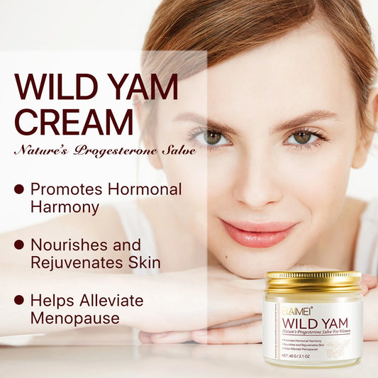 Skin Care Wild Yam Nourishes Skin Muscle Tension And Menopause Beauty For Women 60g